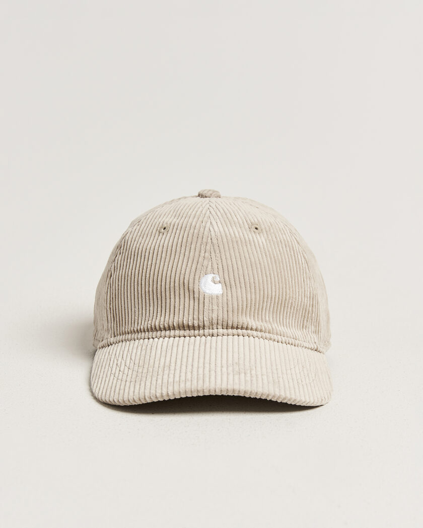 Carhartt WIP Harlem Cord Cap Wall – Blanc