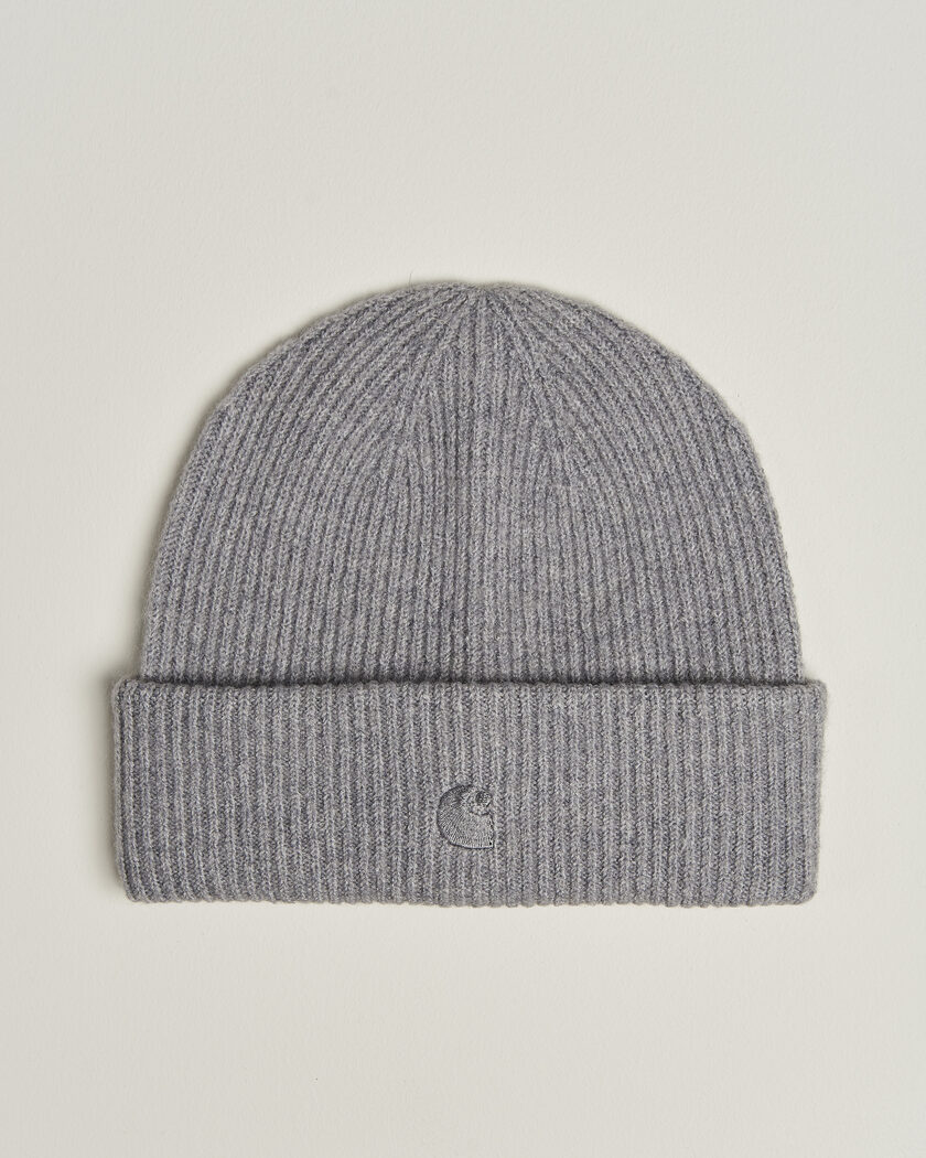 Carhartt WIP Curtis Tonal Logo Beanie Shady Grey – Gris