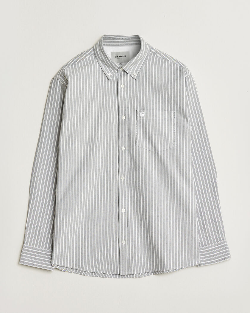 Carhartt WIP Canan Striped Oxford Shirt Black – Noir
