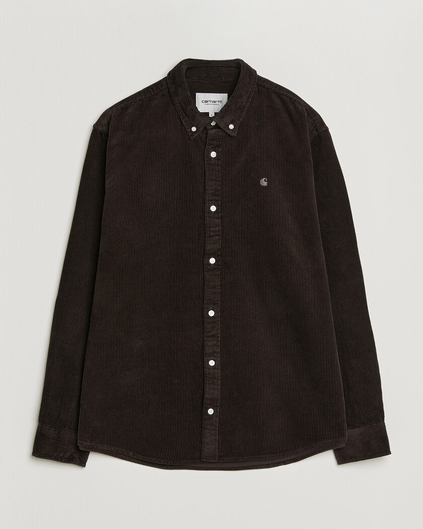 Carhartt WIP Madison Cord Shirt Tobacco – Marron