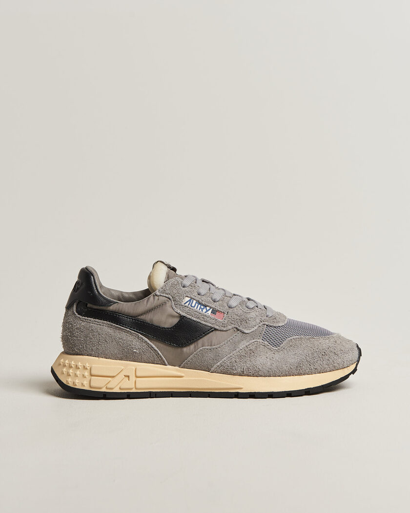 Autry Reelwind Running Sneaker Grey/Black – Gris