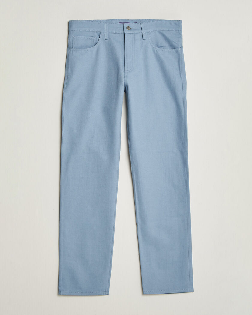 Ralph Lauren Purple Label 5-Pocket Italian Denim Pants Winward Blue – Bleu