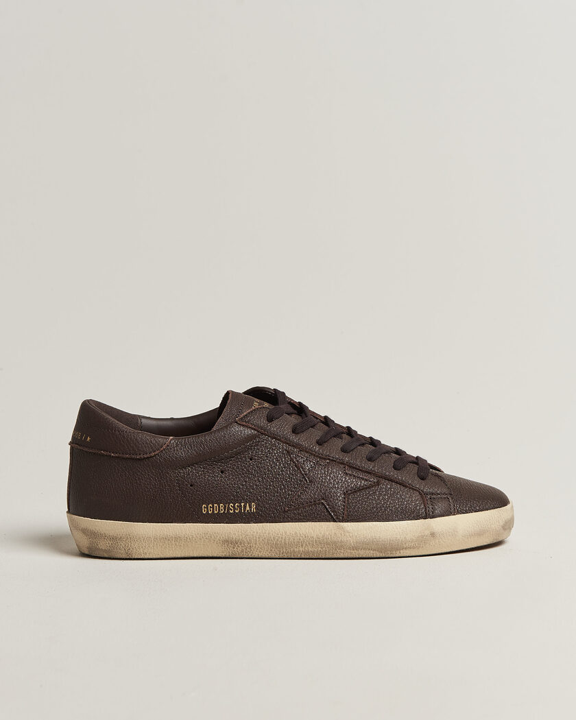 Golden Goose Super-Star Sneakers Dark Brown – Marron
