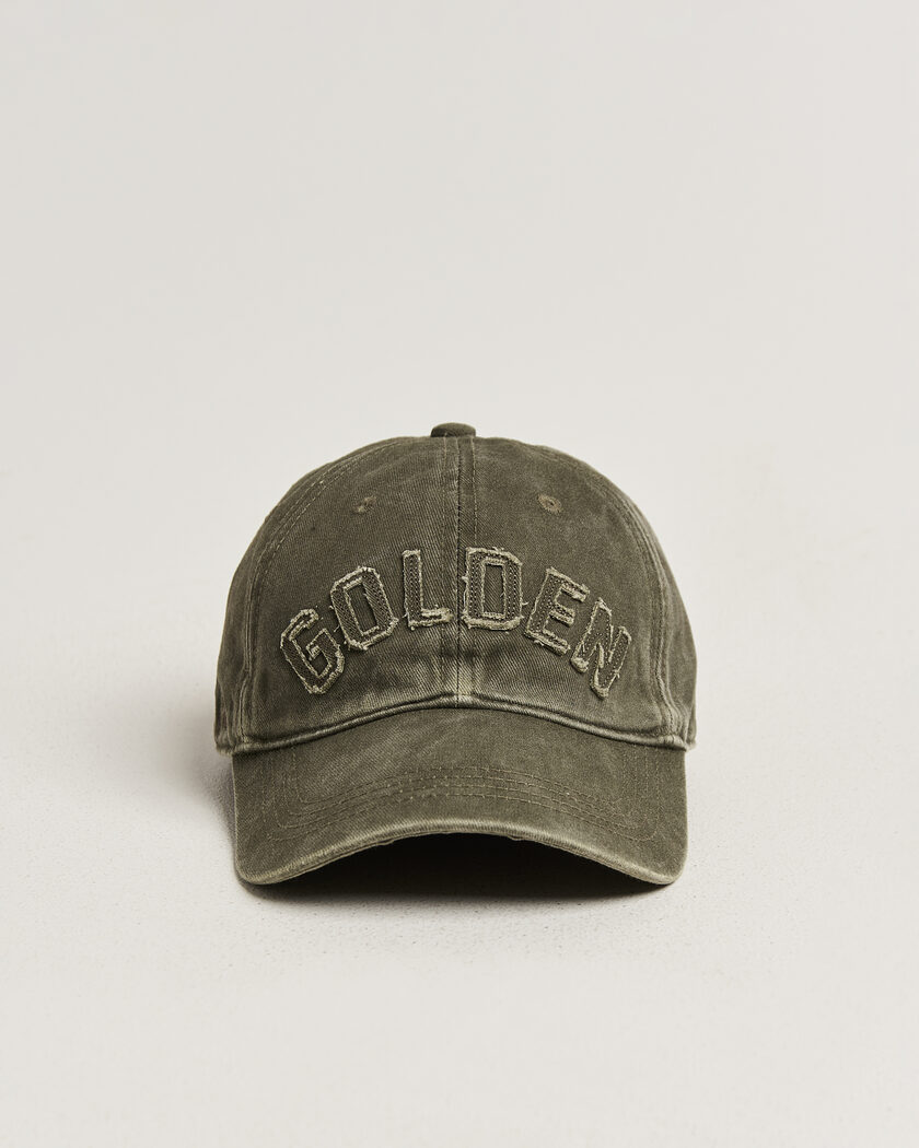Golden Goose Journey Baseball Cap Dark Kalamata – Vert