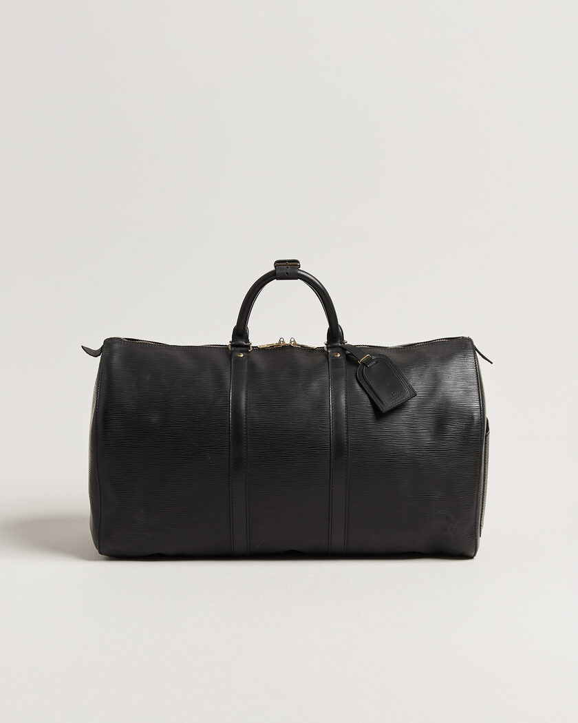 Louis Vuitton Pre-Owned Keepall 50 Epi Leather Black – Noir