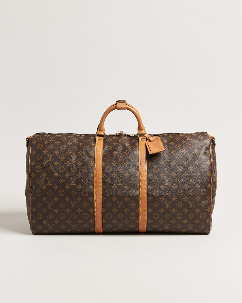 Louis Vuitton Pre-Owned Keepall 60 Bandouliére Monogram – Marron