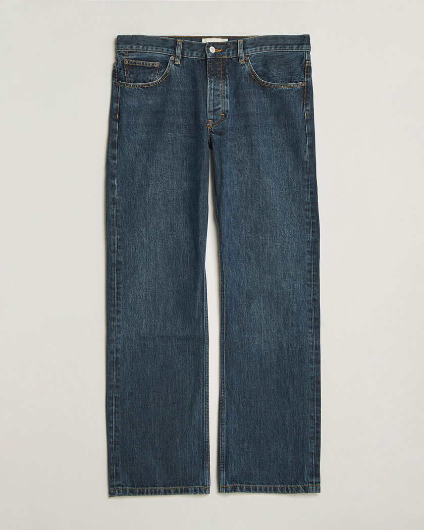 Jeanerica Arrow Straight Jeans Honey Mid Blue – Bleu
