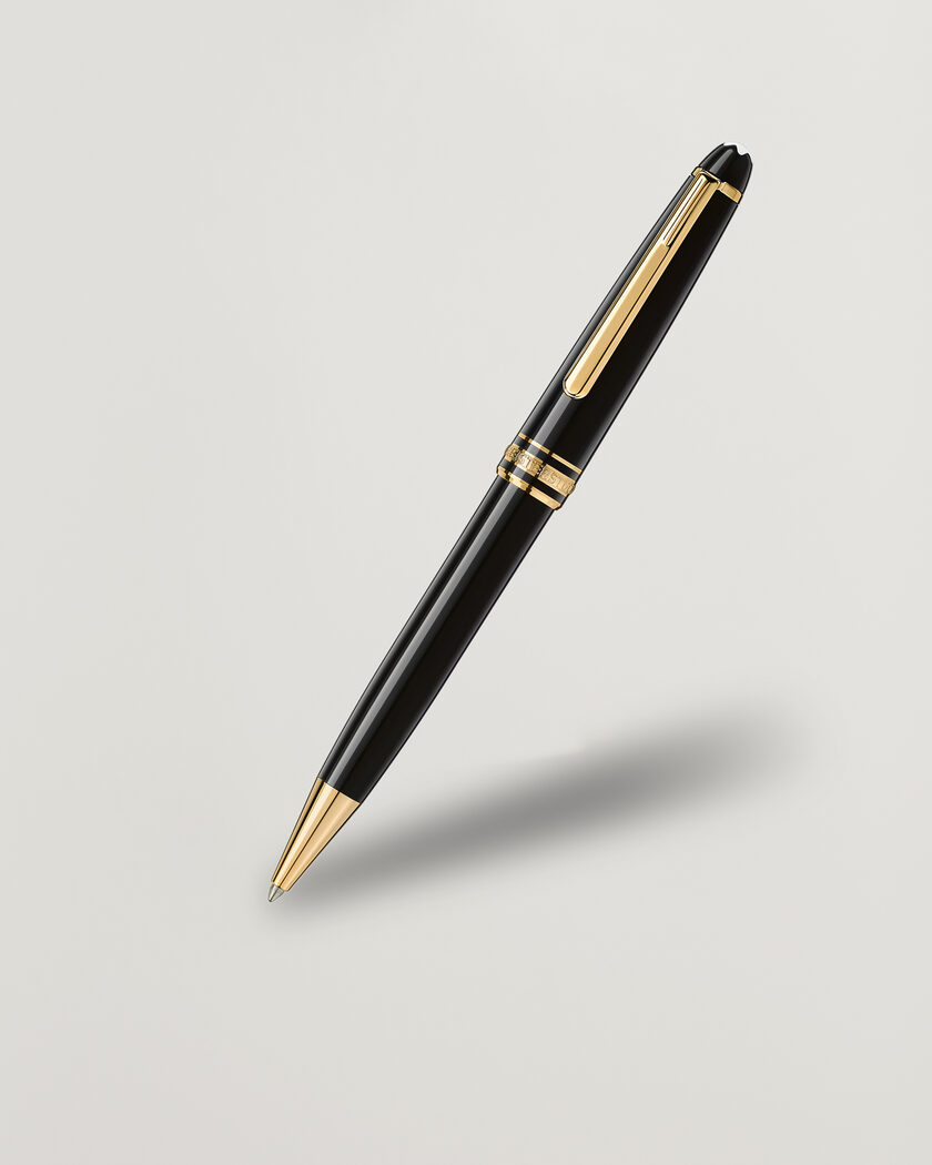 Montblanc Meisterstück Gold-Coated Midsize Ballpoint  – Noir