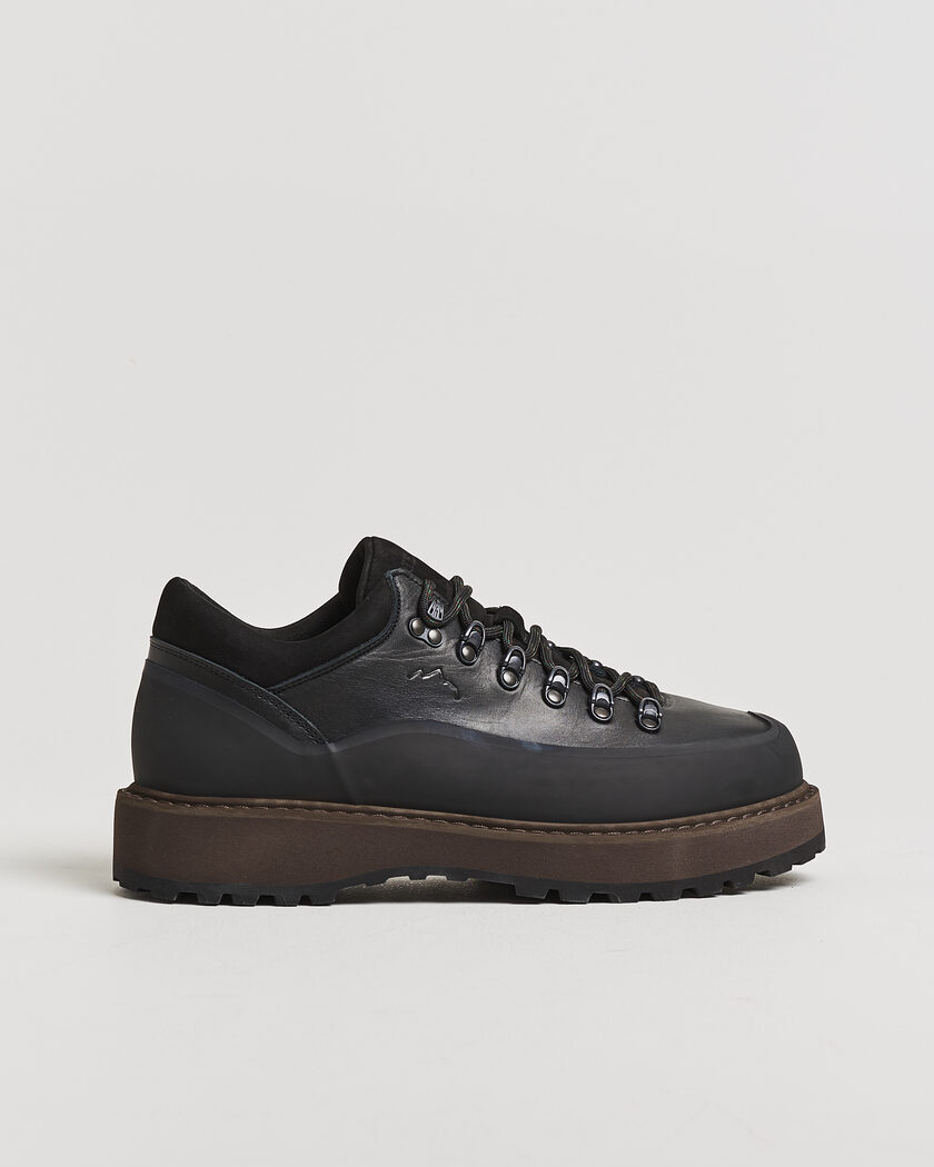Diemme Cornaro Gomma Low Boot Black Calf – Noir