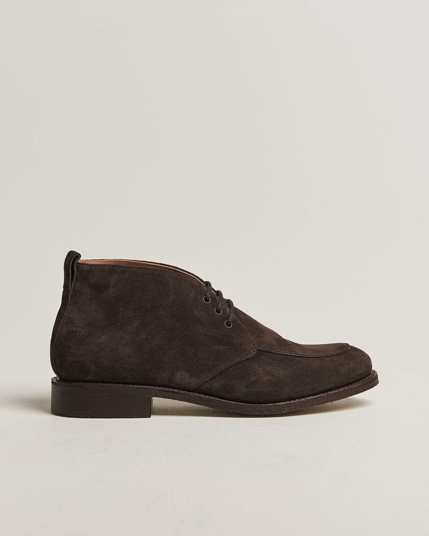  Church's Selkirk Chukka Boot Ebony Suede – Marron