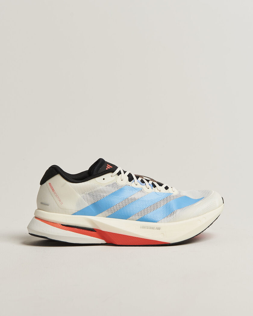 adidas Performance Adizero Boston 13 Off White/Blue – Blanc