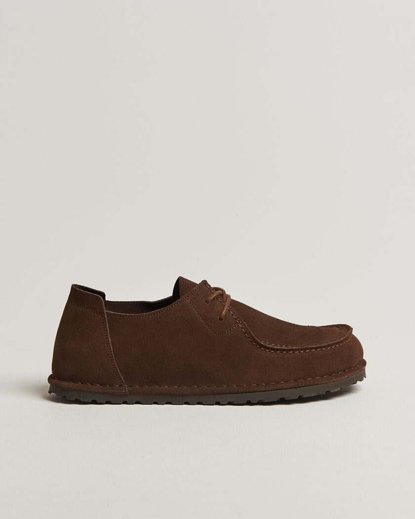 BIRKENSTOCK Utti Lace Loafer Carafe Suede – Marron