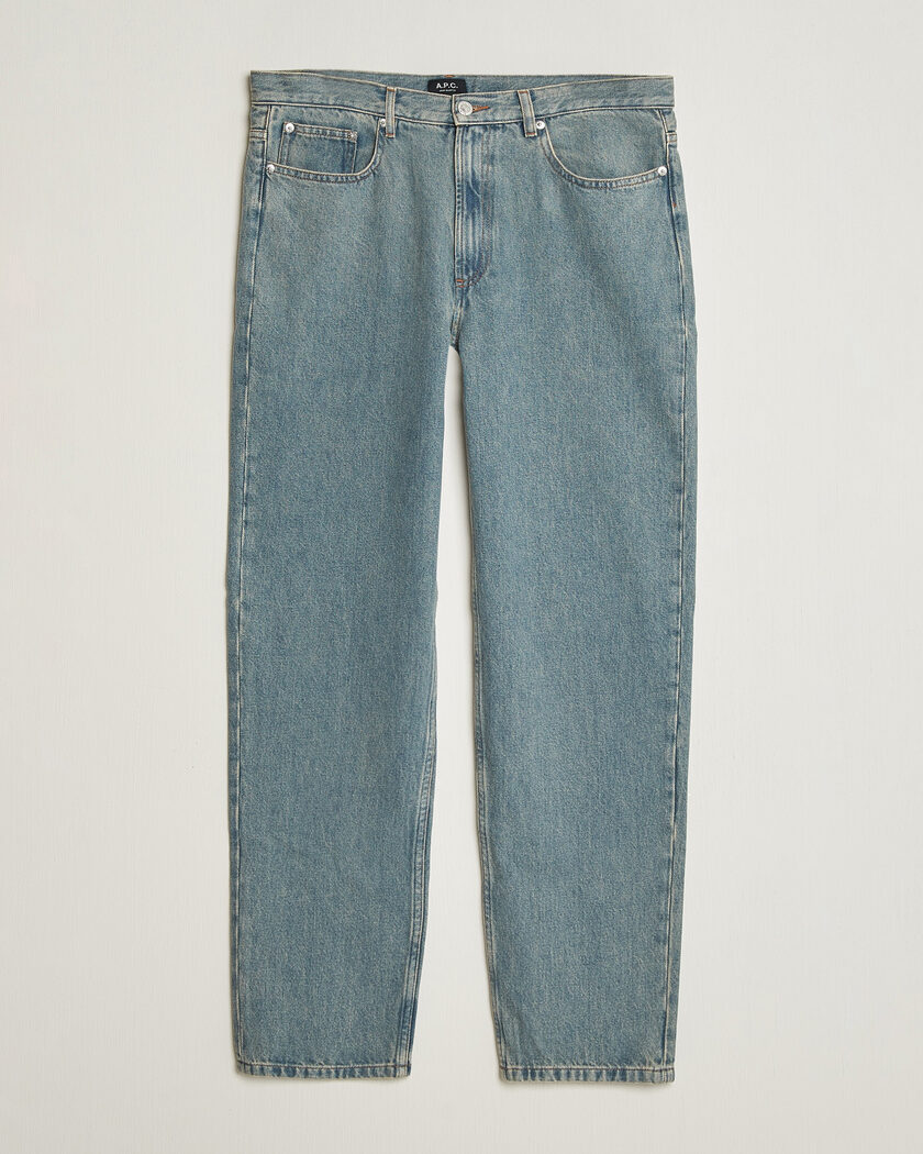 A.P.C. Martin Jeans Washed Indigo – Bleu