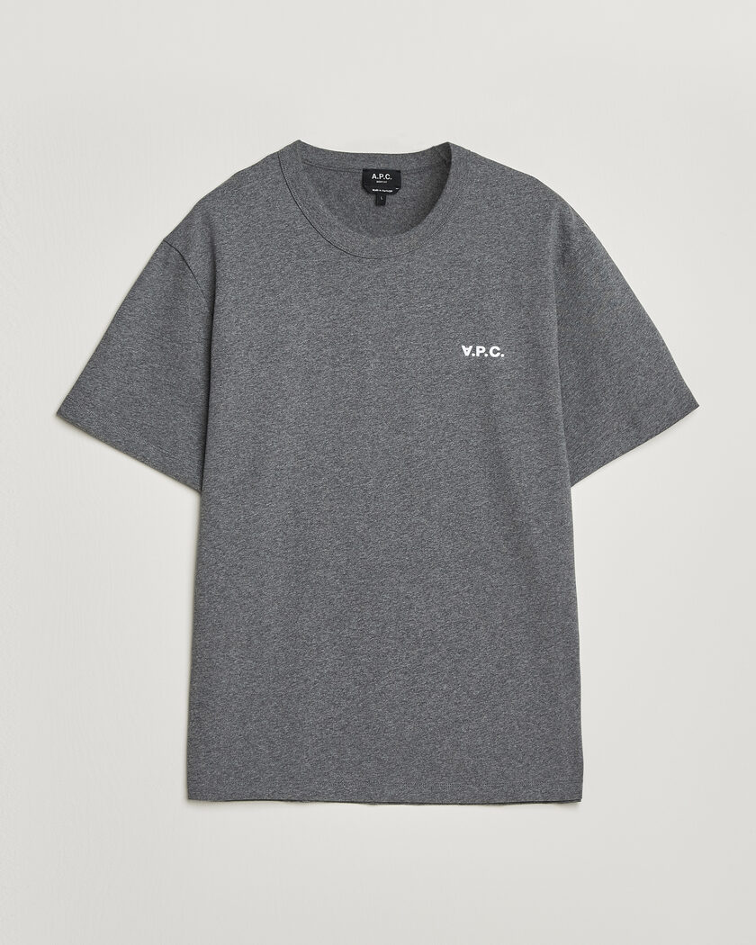 A.P.C. Boxy Fit Petit VPC T-Shirt Heathered Anthracite – Gris