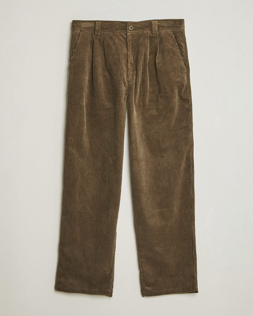 A.P.C. Ricky Corduroy Trousers Taupe – Marron