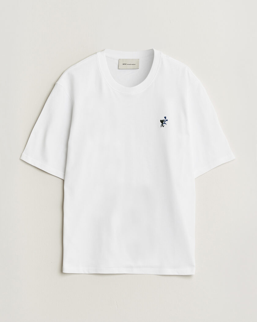 AMI Tulip Logo T-Shirt White – Blanc