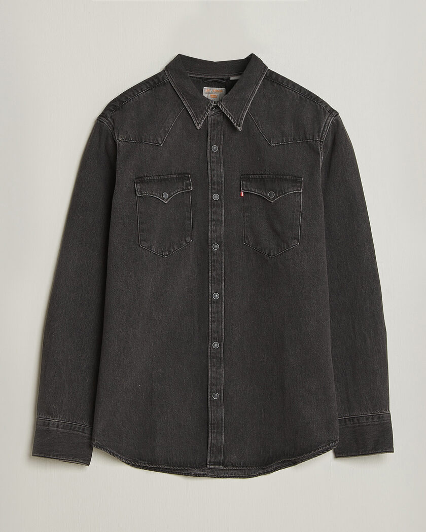 Levi's Barstow Western Standard Shirt Thermodapt Black – Noir