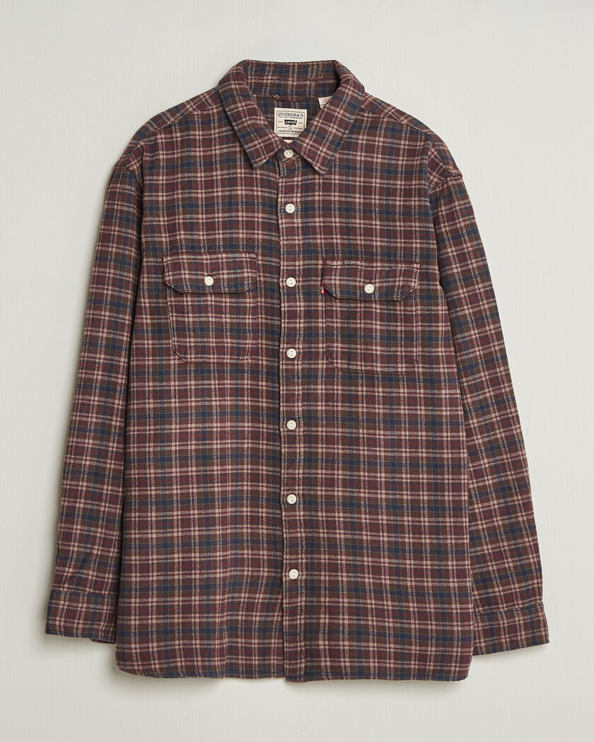 Levi's Jackson Worker Shirt Vineyard Wine – Rouge