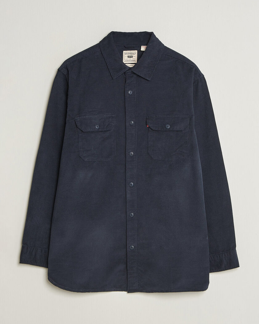 Levi's Jackson Corduroy Worker Shirt Nightfall Navy – Bleu
