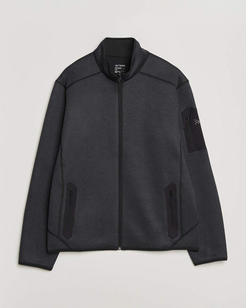 Arc'teryx Covert Full Zip Black Heather – Noir