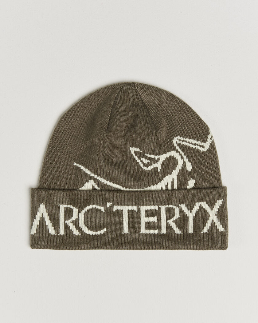 Arc'teryx Bird Word Beanie Mongoose/Sea Salt – Marron