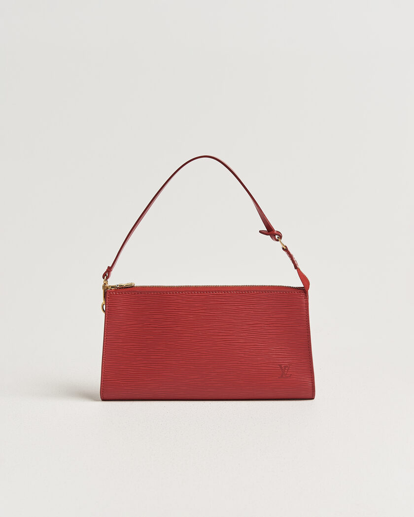 Louis Vuitton Pre-Owned Pochette Accessoires Epi Leather Red – Rouge