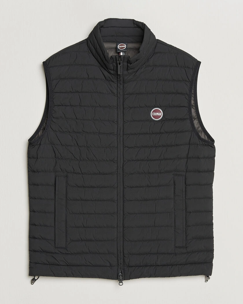 Colmar Lightweight Down Vest Black – Noir