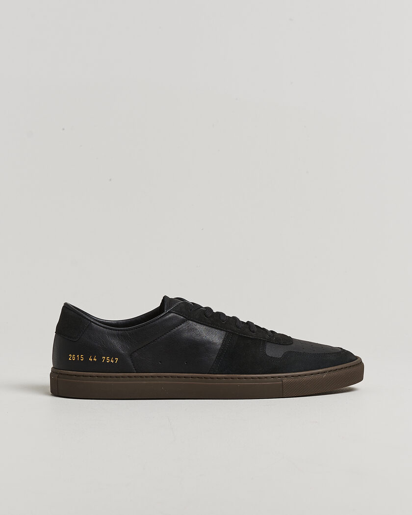 Common Projects Bball Duo Leather Sneaker Black – Noir