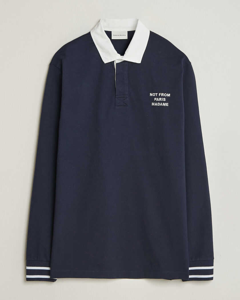 Drôle de Monsieur Slogan Rugger Navy – Bleu