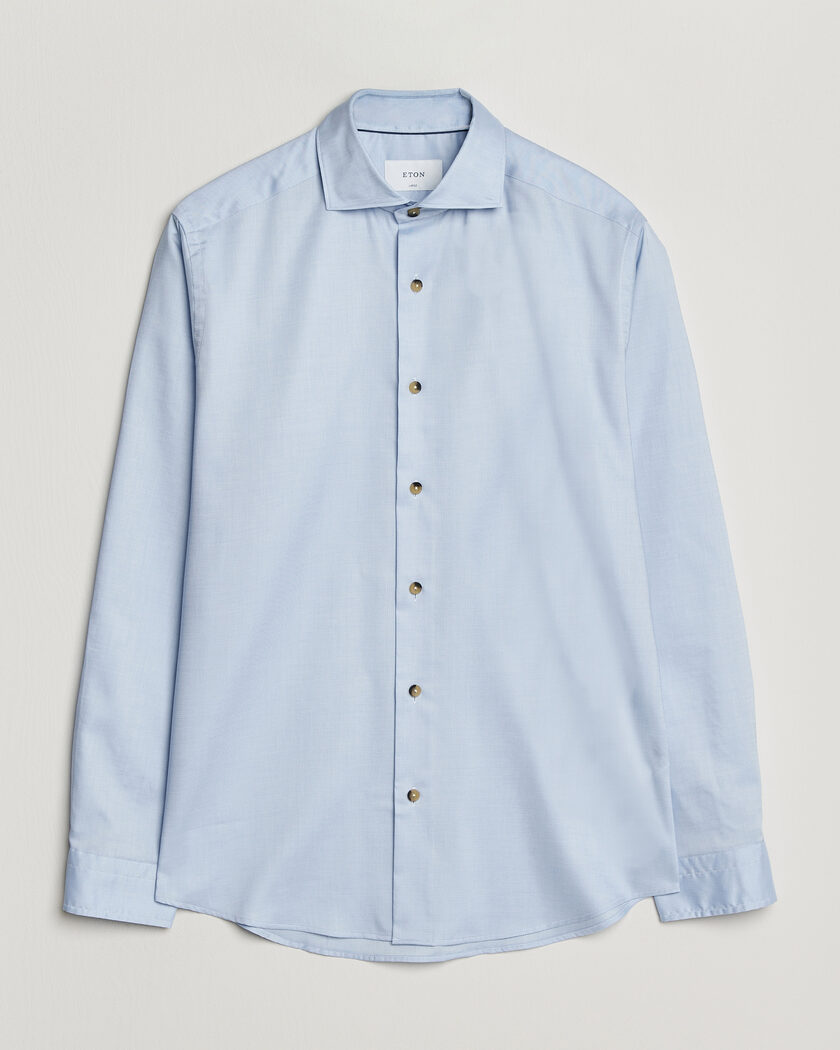 Eton Signature Oxford Shirt Light Blue – Bleu