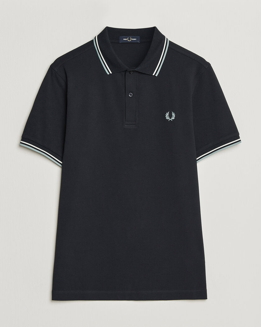 Fred Perry Twin Tipped Polo Shirt Navy – Bleu