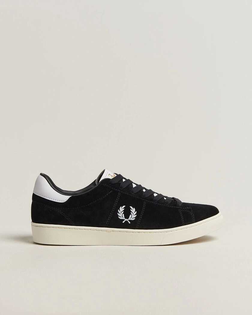 Fred Perry Spencer Suede Sneaker Black – Noir
