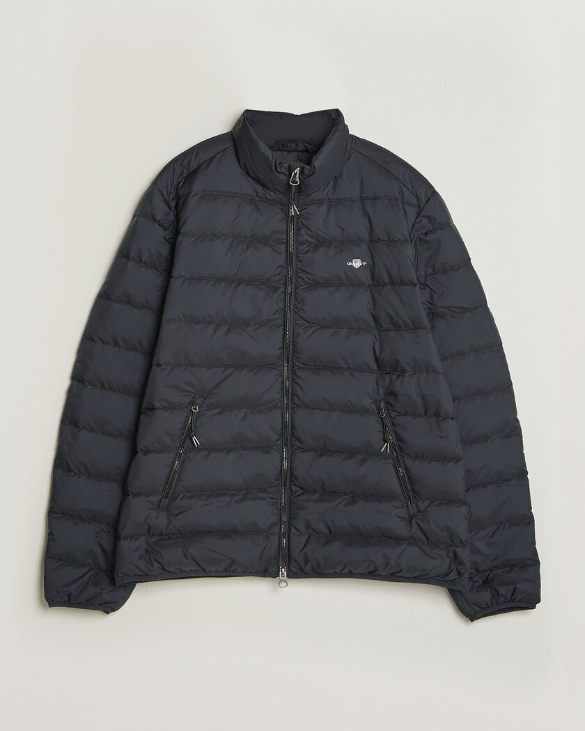 Gant Light Down Jacket Black – Noir