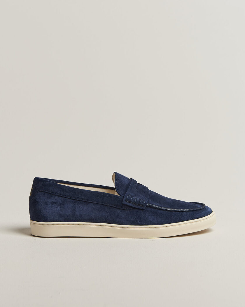 Brunello Cucinelli Penny Loafers Midnight Blue – Bleu