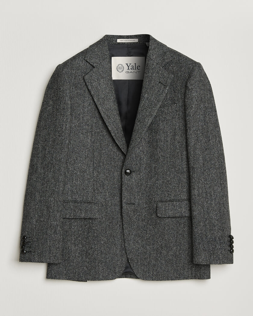 Gant YALE Tweed Blazer Black Grey – Gris