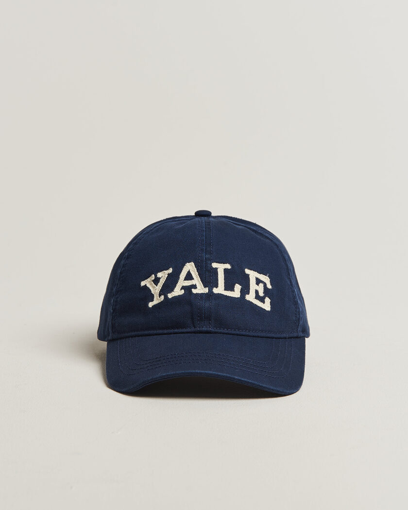  Gant YALE Heavy Washed Cotton Twill Cap Marine – Bleu