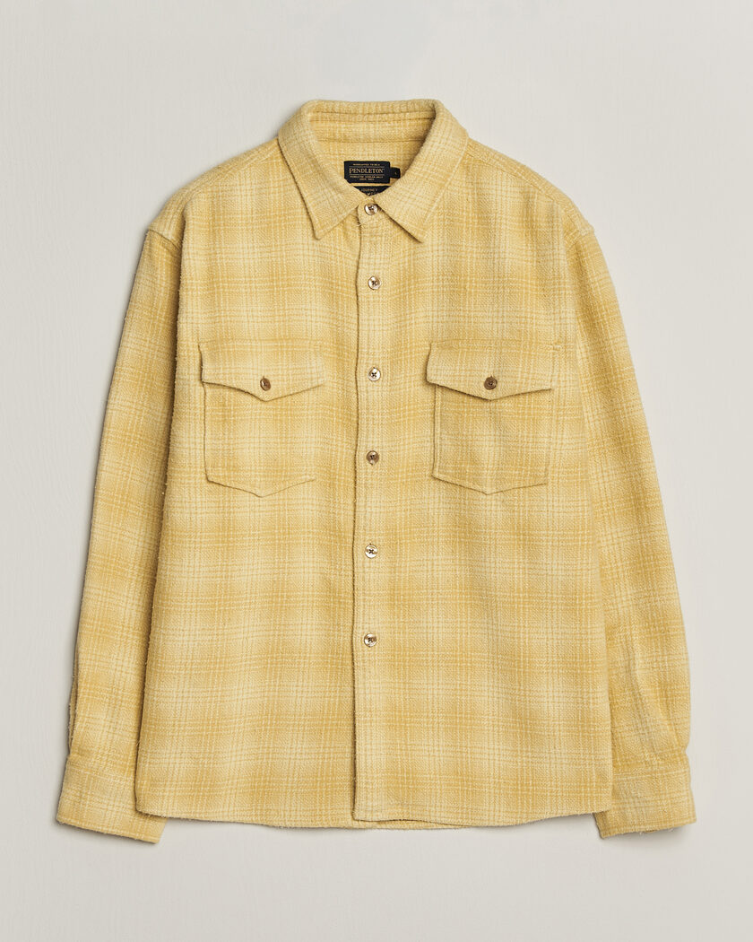  Pendleton Big Pocket Shirt Cream Shadow – Jaune