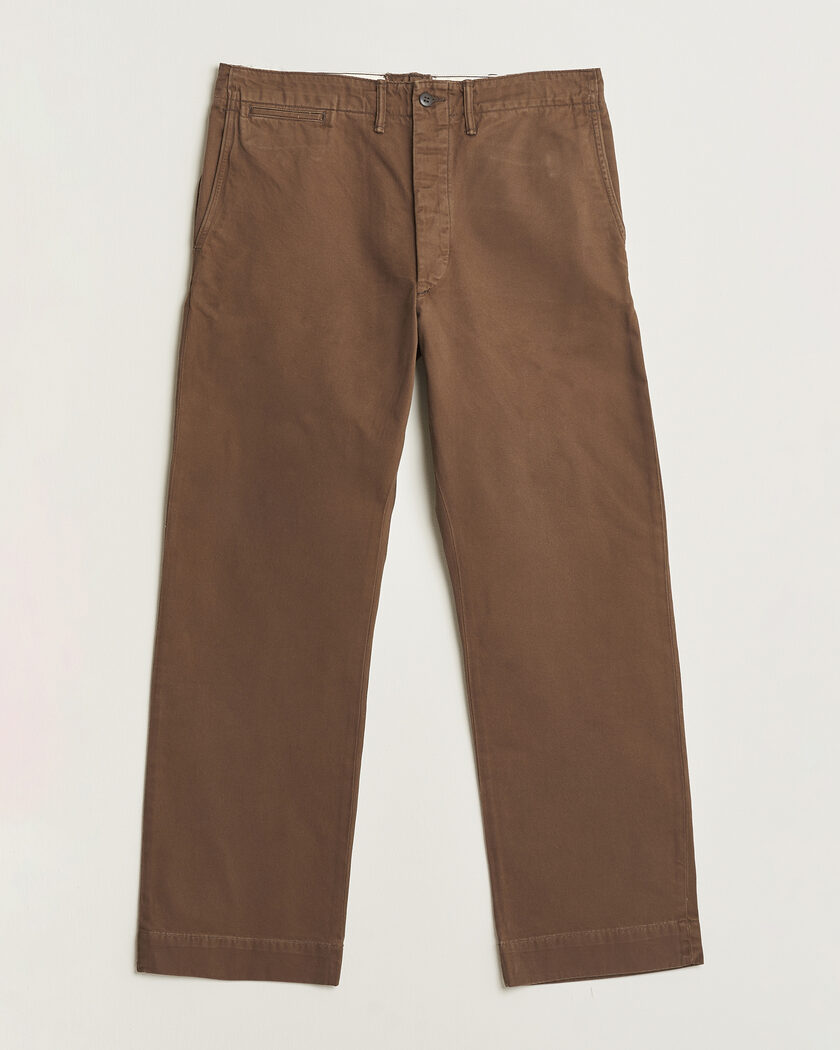 RRL Field Chino Dark Brown – Marron