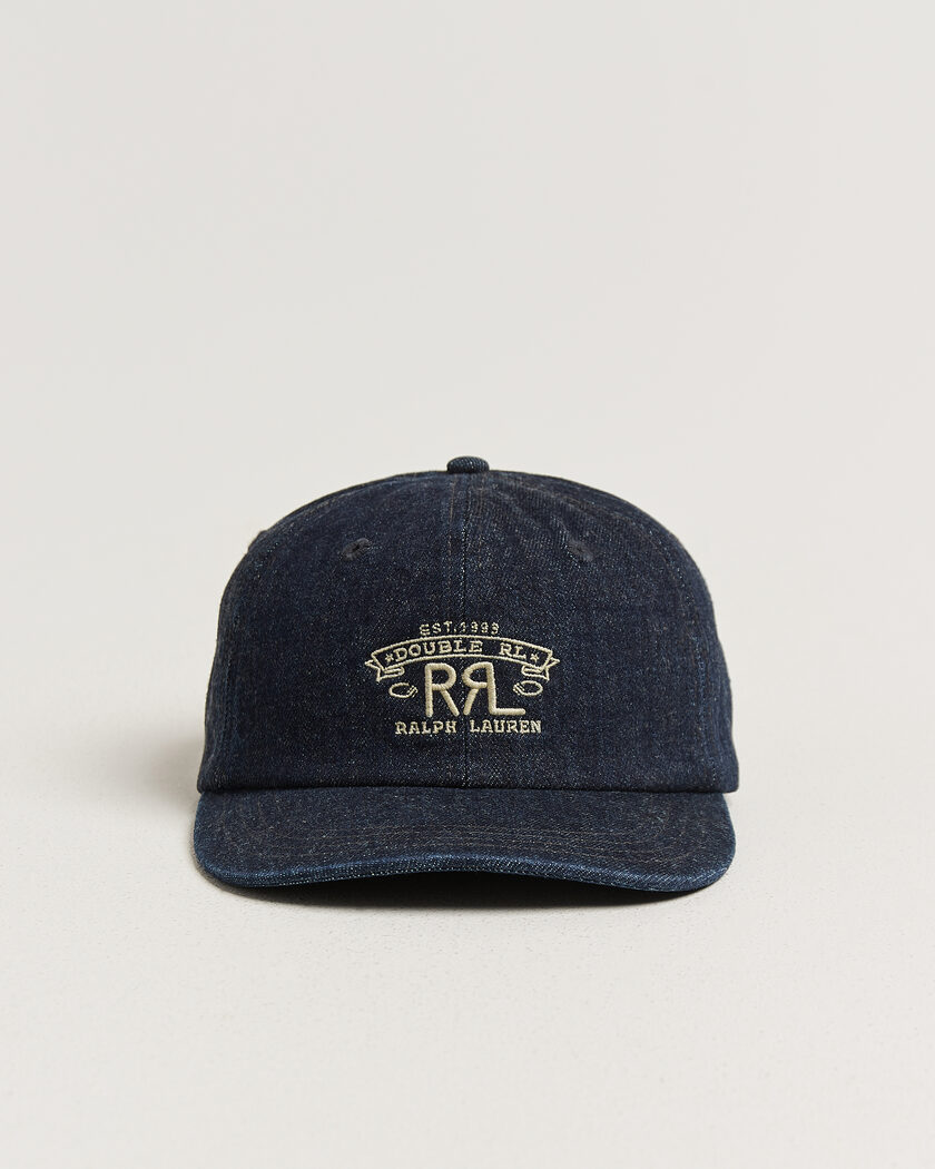 RRL Sportsman Cap Rinse – Bleu