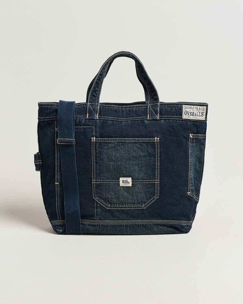 RRL Roy Totebag Indigo – Bleu