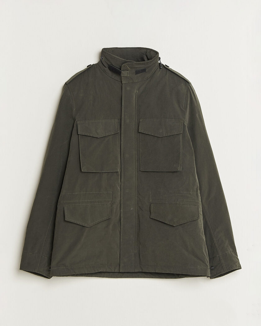 Aspesi Lined Cotton Field Jacket Grey – Vert