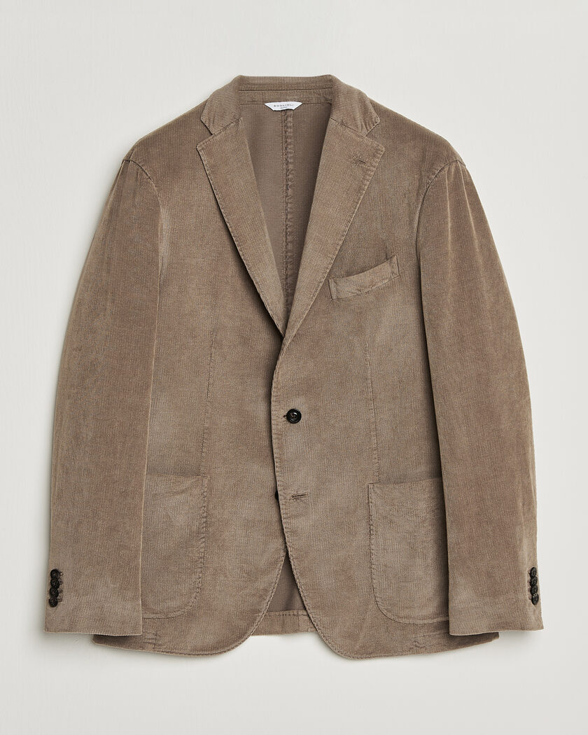 Boglioli K Jacket Corduroy Blazer Taupe – Marron