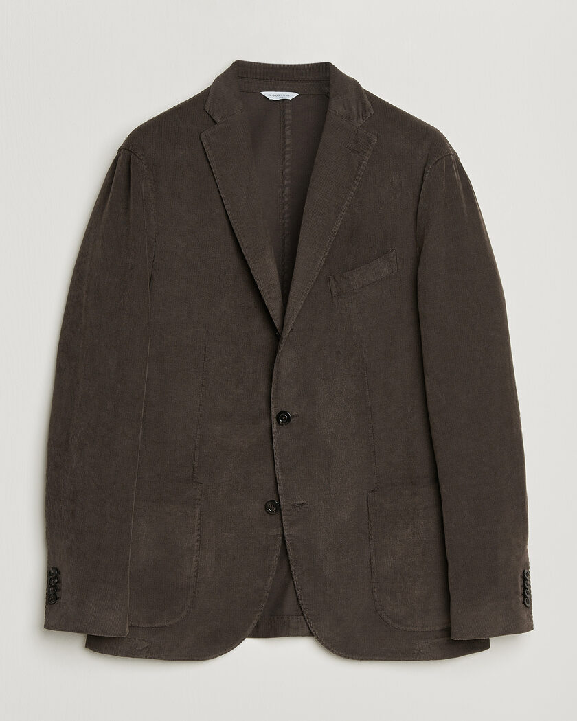 Boglioli K Jacket Corduroy Blazer Dark Brown – Marron
