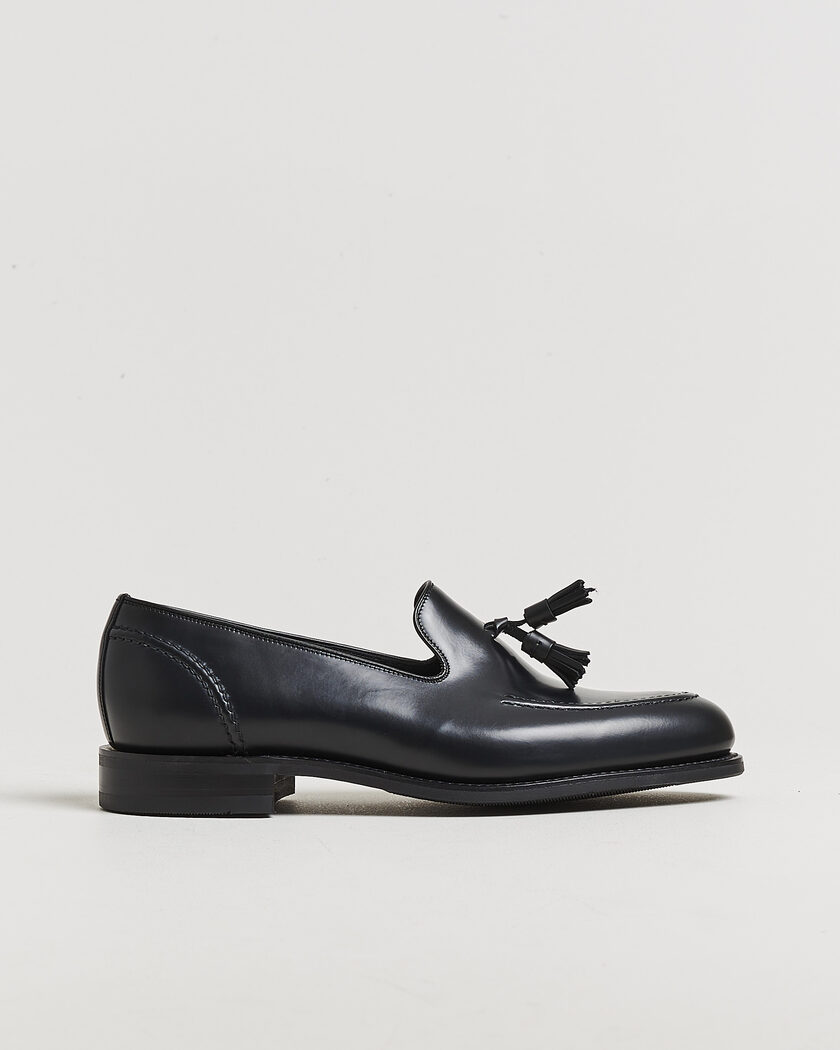 Loake 1880 Brunel Leather Tassel Loafer Black – Noir