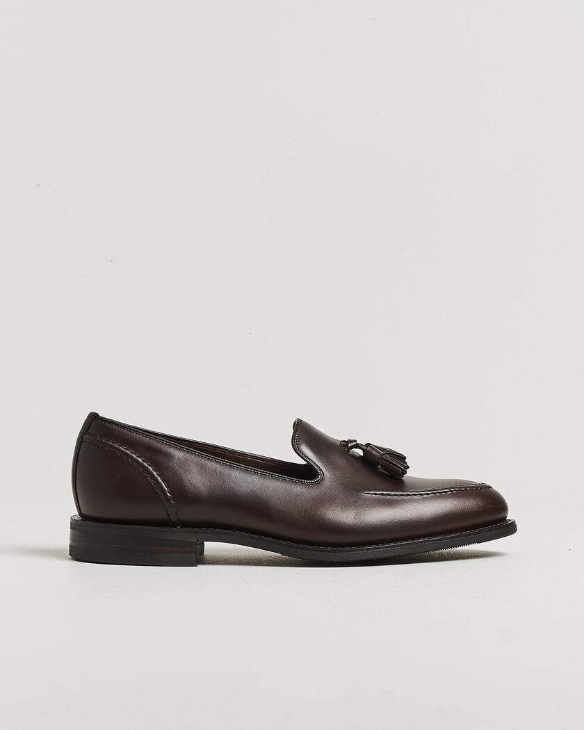  Loake 1880 Brunel Leather Tassel Loafer Dark Brown – Marron