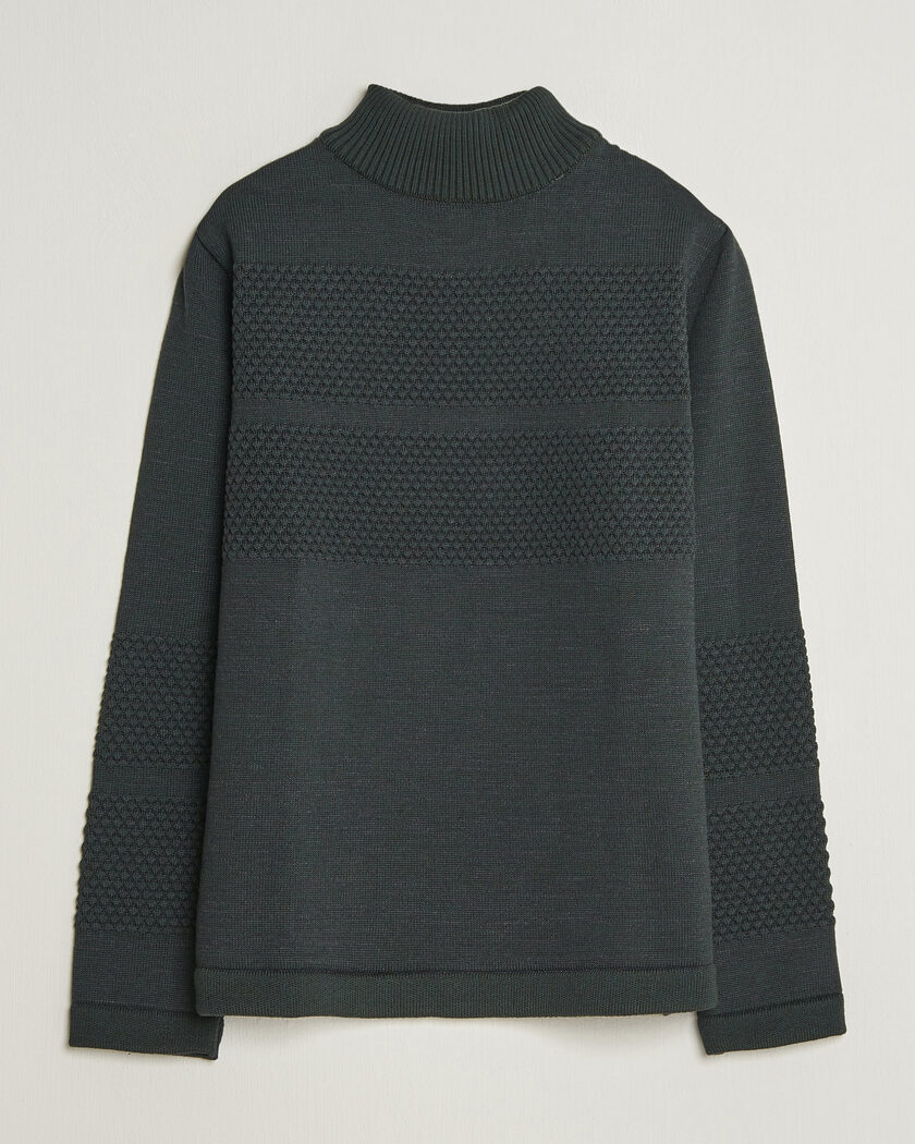 S.N.S. Herning Fisherman High Neck Terrain Green – Vert