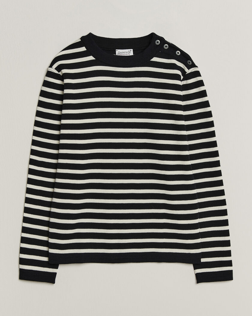 S.N.S. Herning Naval Crew Neck Navy/White – Bleu