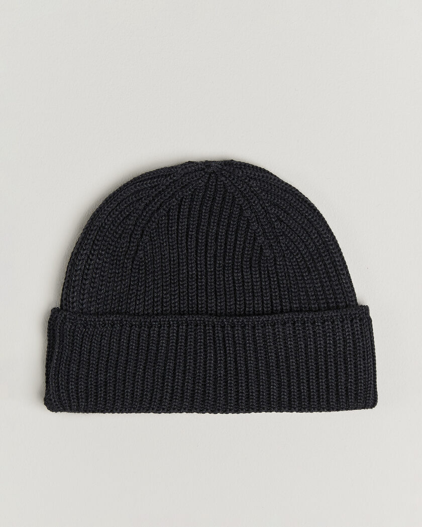 S.N.S. Herning Fender Beanie Magnetite Black – Noir