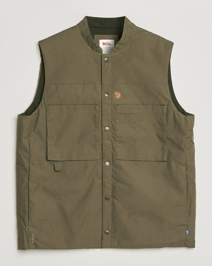 Fjällräven Singi Padded Vest Laurel Green – Vert