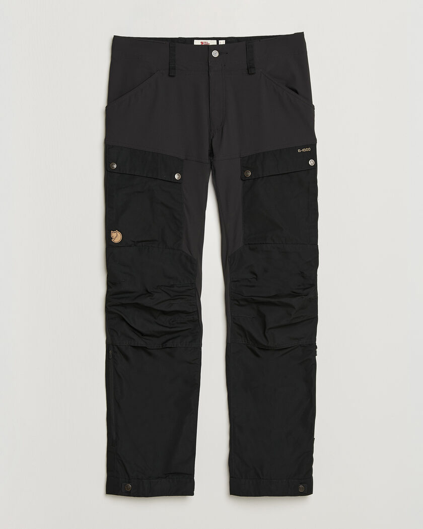 Fjällräven Keb Trousers Black – Noir